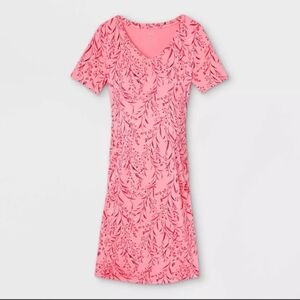Isabel Maternity XXL pink floral Flower dress